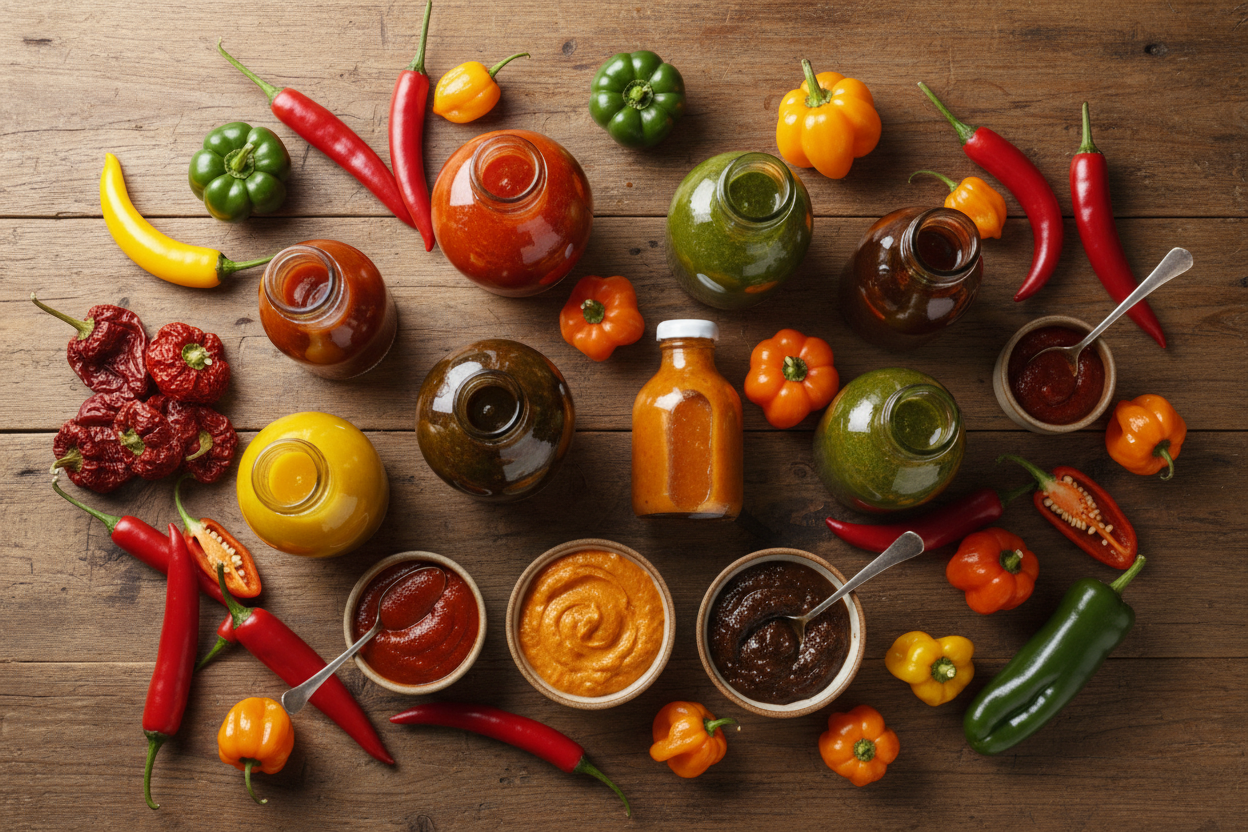 Chilisauser fra hele verden: En komplett smaksguide