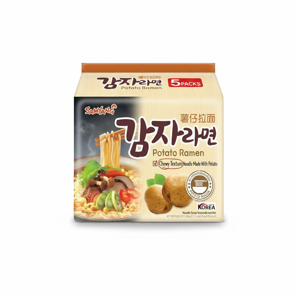 Samyang Potato Ramen 5x120g