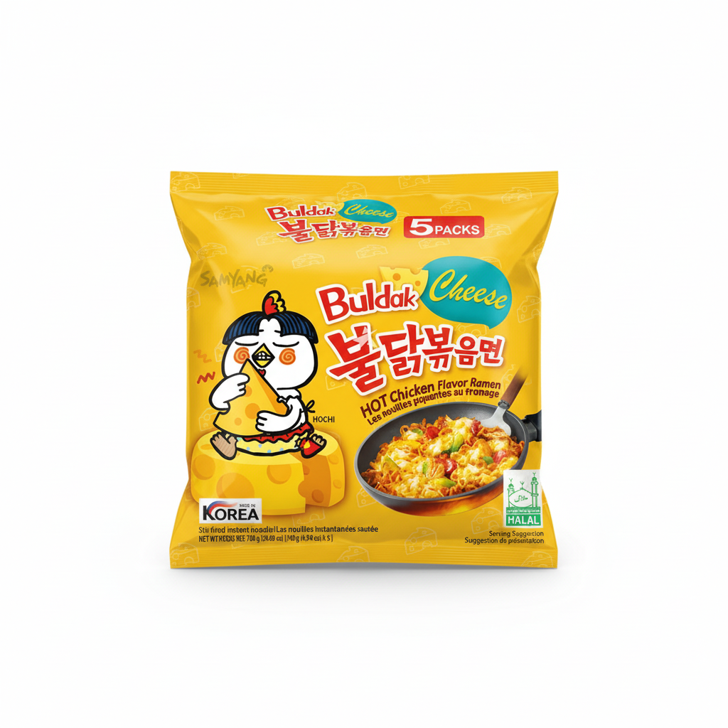 Samyang Buldak Hot Chicken Ramen Ost 5x140g