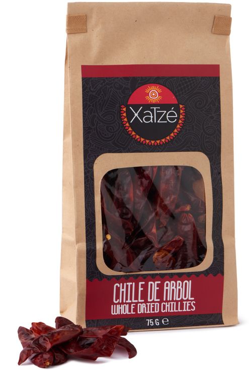 XATZE tørket Arbol Chilli 75g
