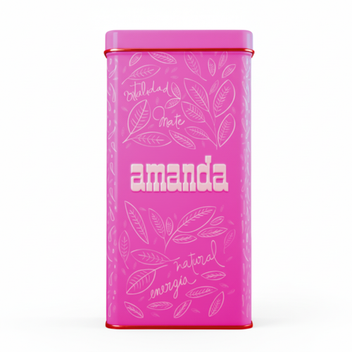 AMANDA Rosa Metallboks