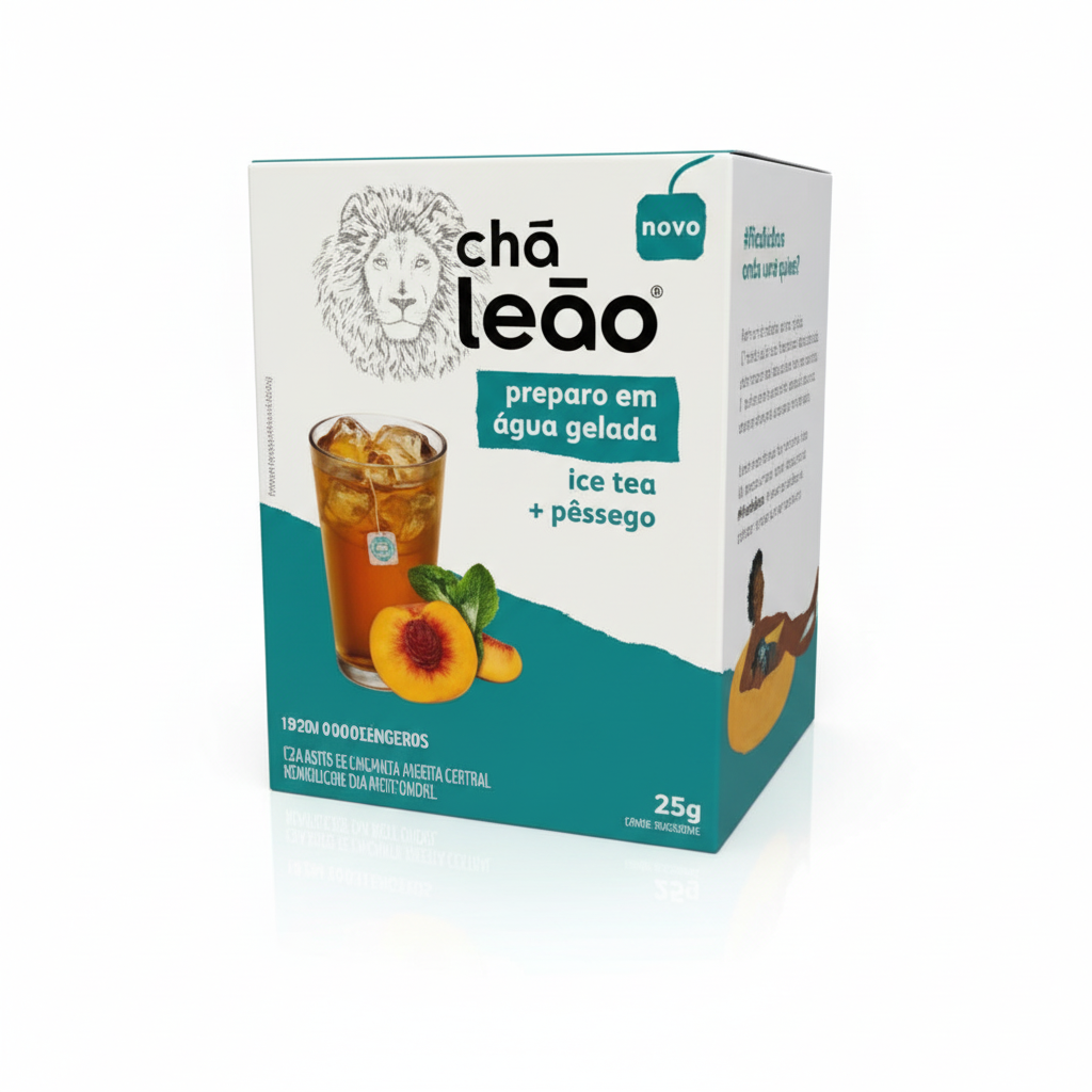 Chá Frio Matte Leao Pessego