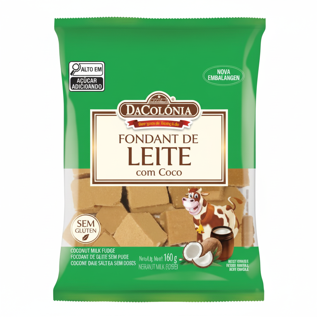 Dacolônia Fondant de Leite Coco