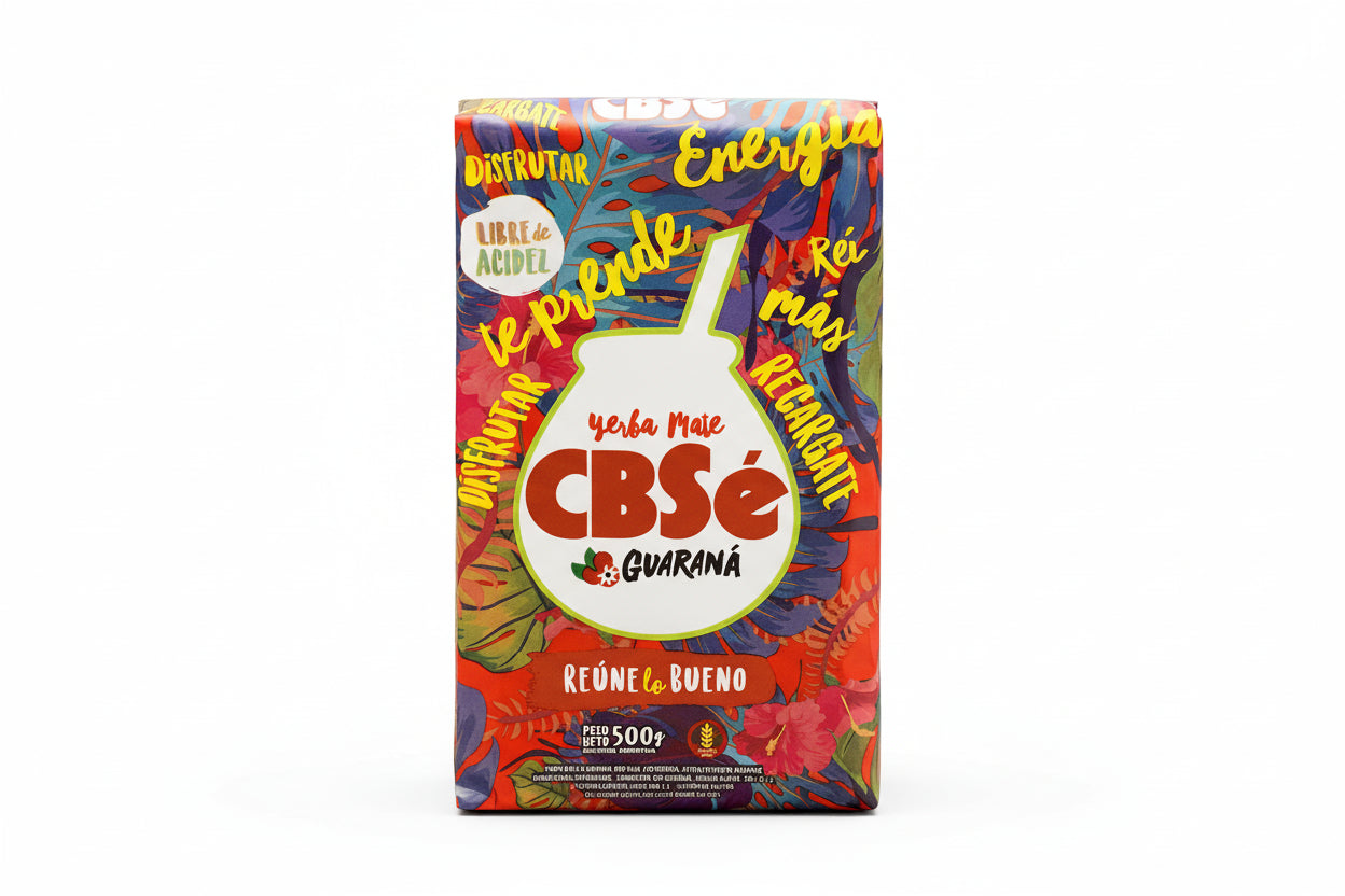 CBSé Yerba Mate - Energia med Guaran