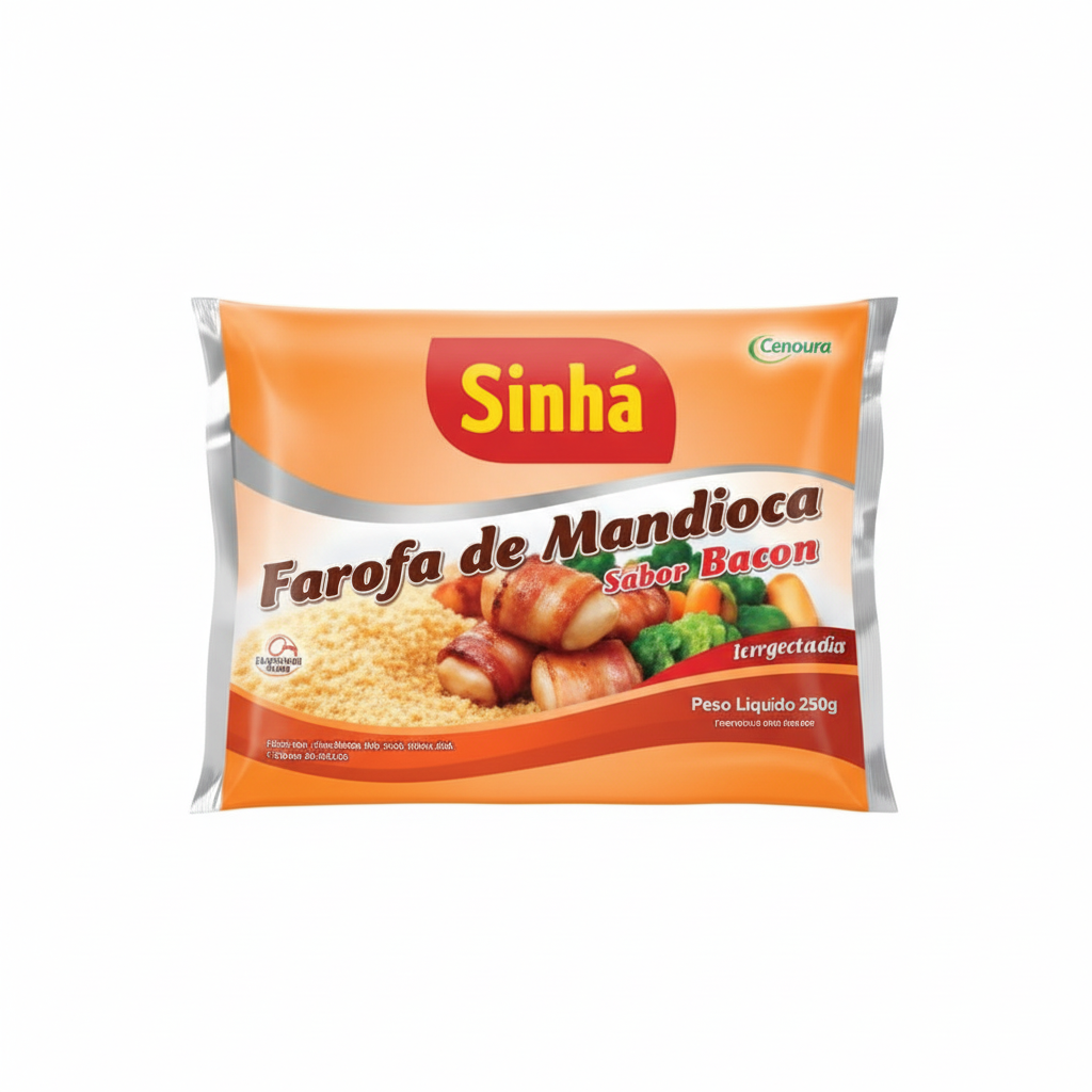 Farofa Pronta Bacon Sinha