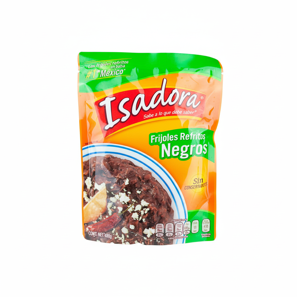 Frijoles Refritos Negros ISADORA
