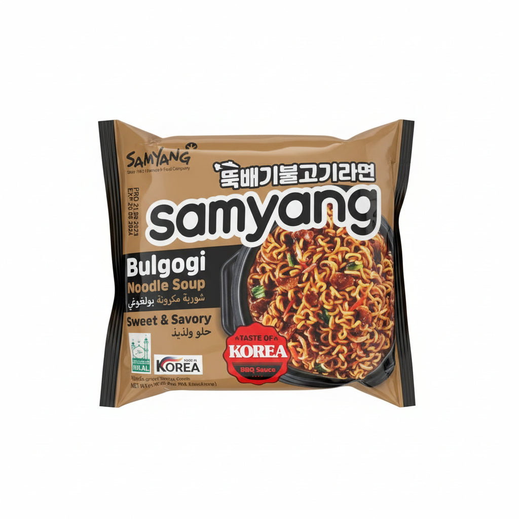 Samyang Bulgogi Ramen 5x80g - produktbilde