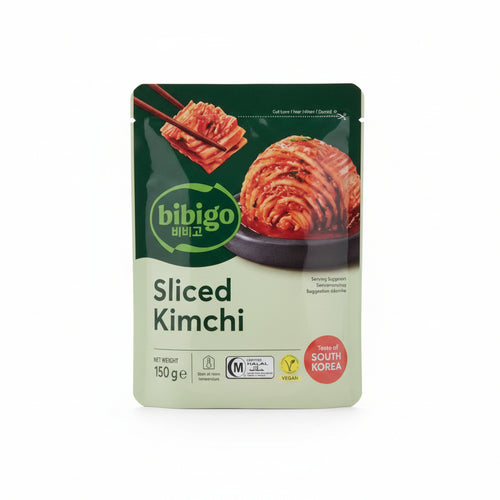 Bibigo Mat Kimchi Sliced 500g - produktbilde
