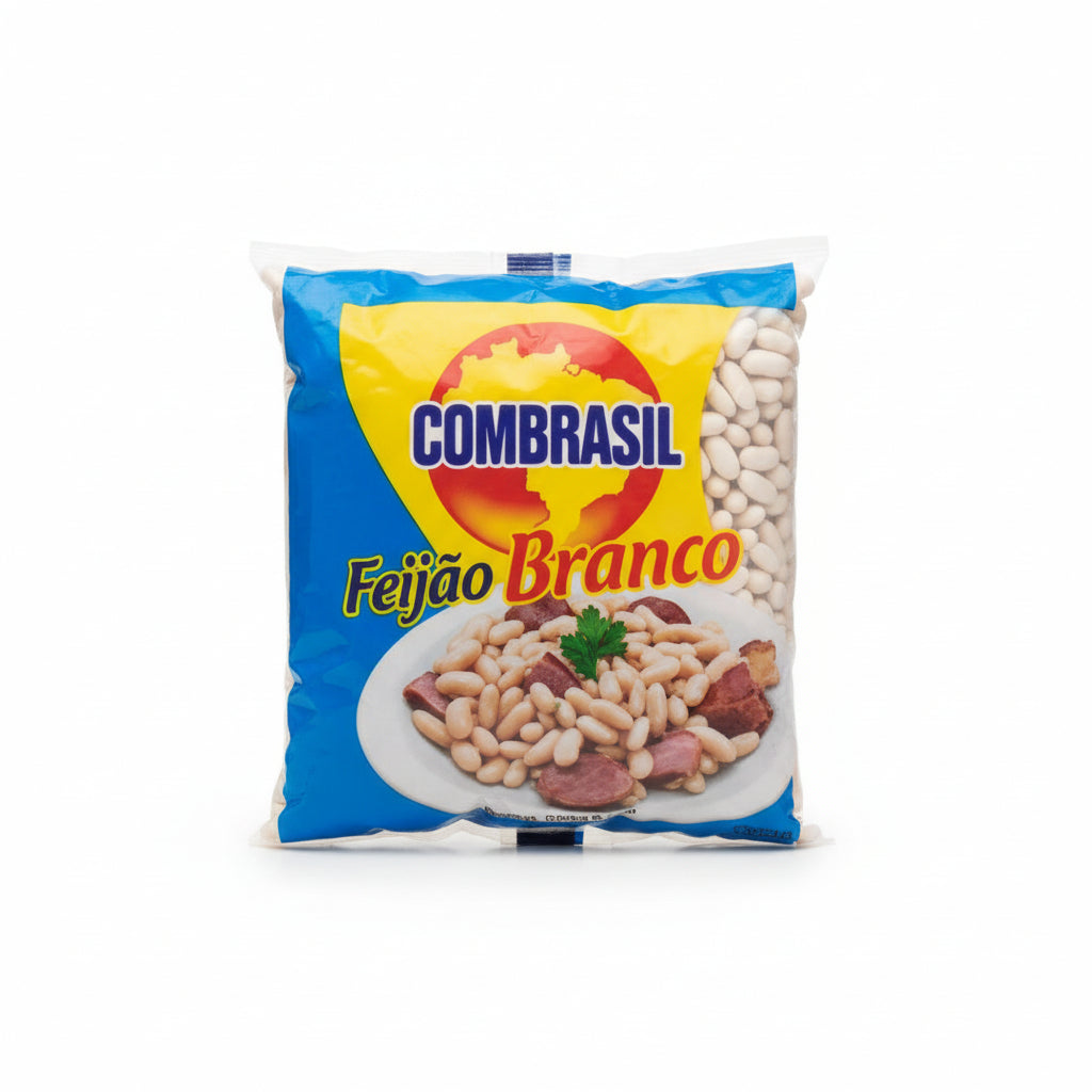 Combrasil Hvite Bønner 500g - produktbilde