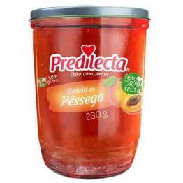 Predilecta Geleia Pessego - Ferskengelé 230g