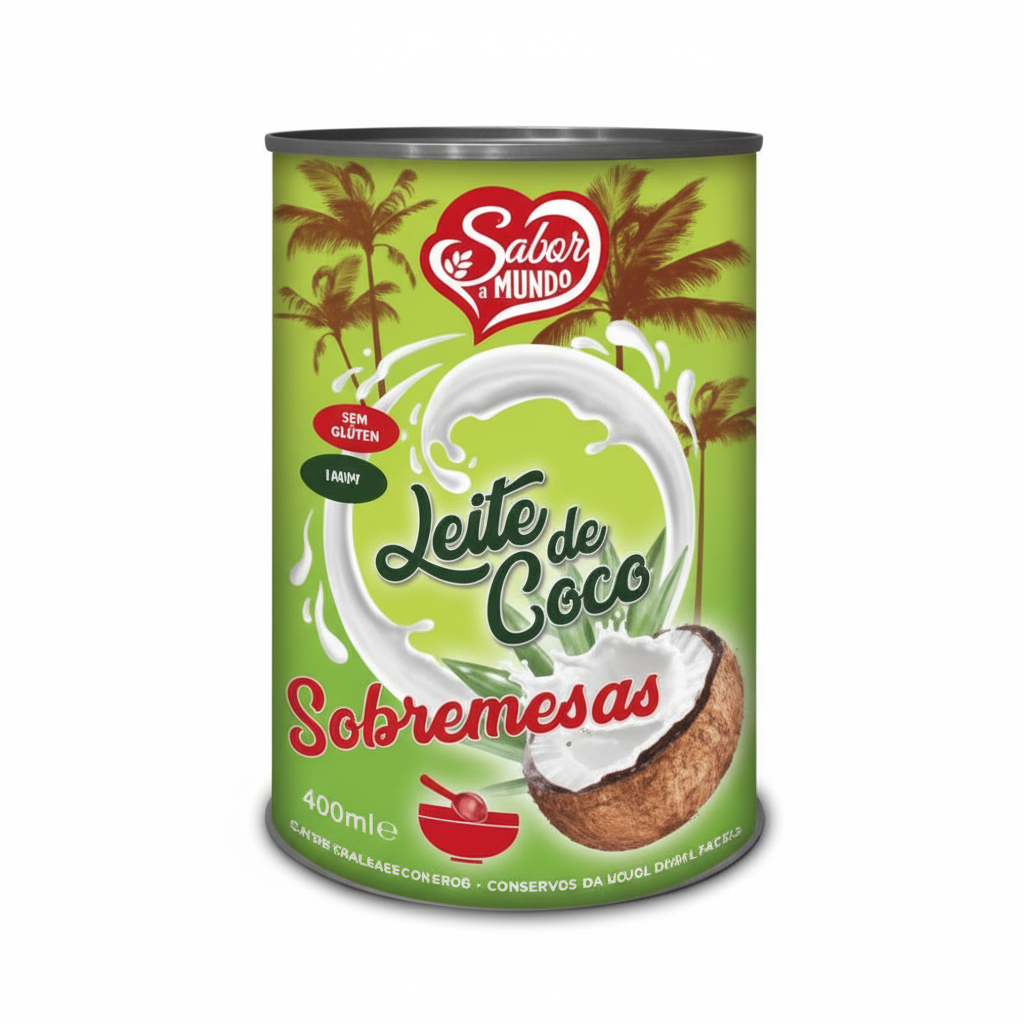 Leite de Coco Sobremesas