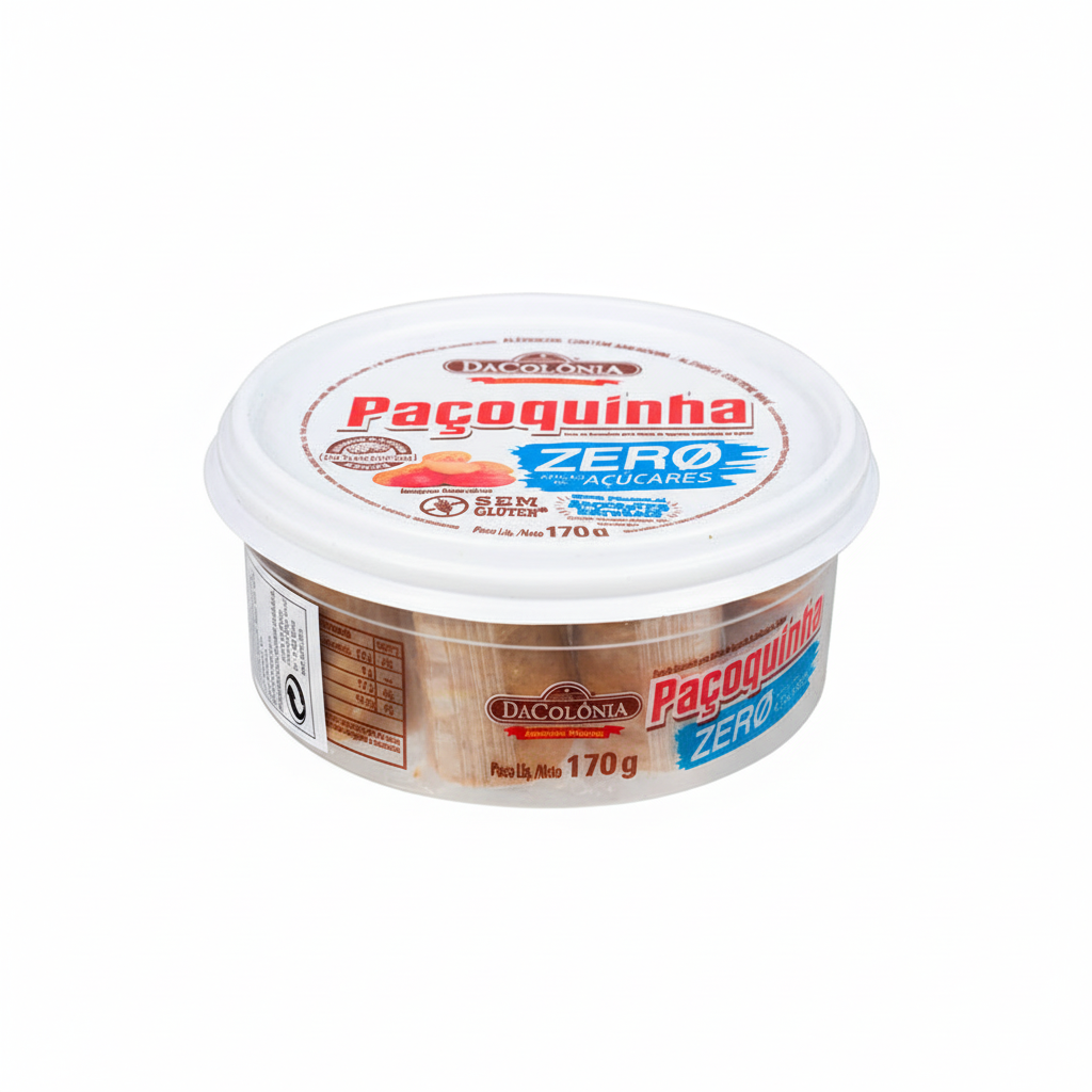 Paçoquinha Rolha Zero