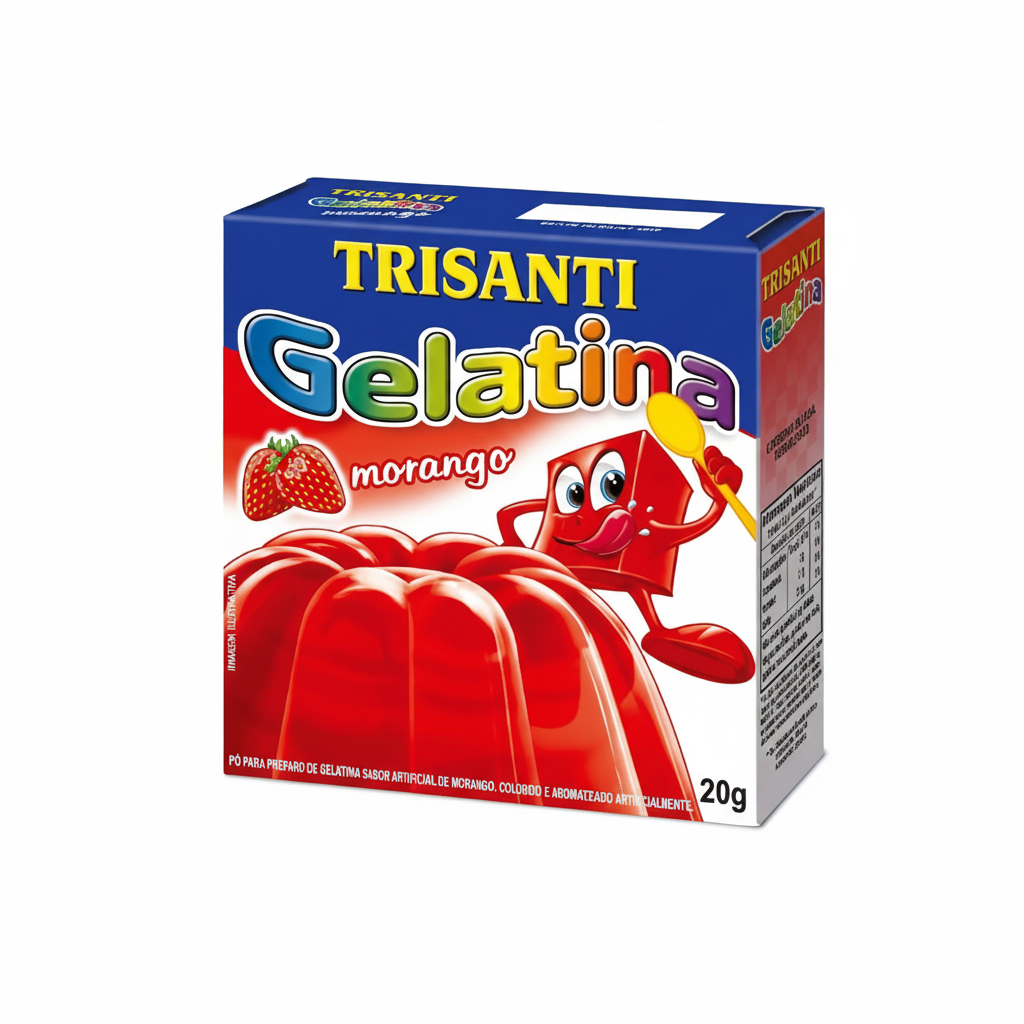 TRISANTI Gelatin Jordbaær